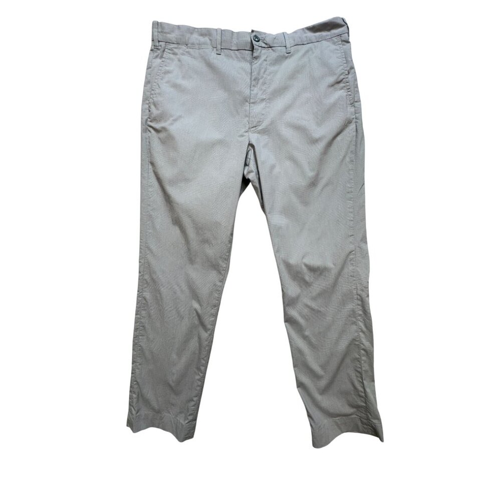 Polo Ralph Lauren Tailored Golf Pants Sze 36/30 Gray Checkered Flat Front Sports
